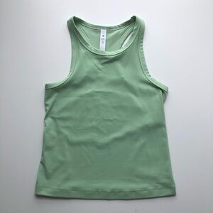 Lululemon Align Waist Length Racerback Tank. Size 6. Creamy Mint